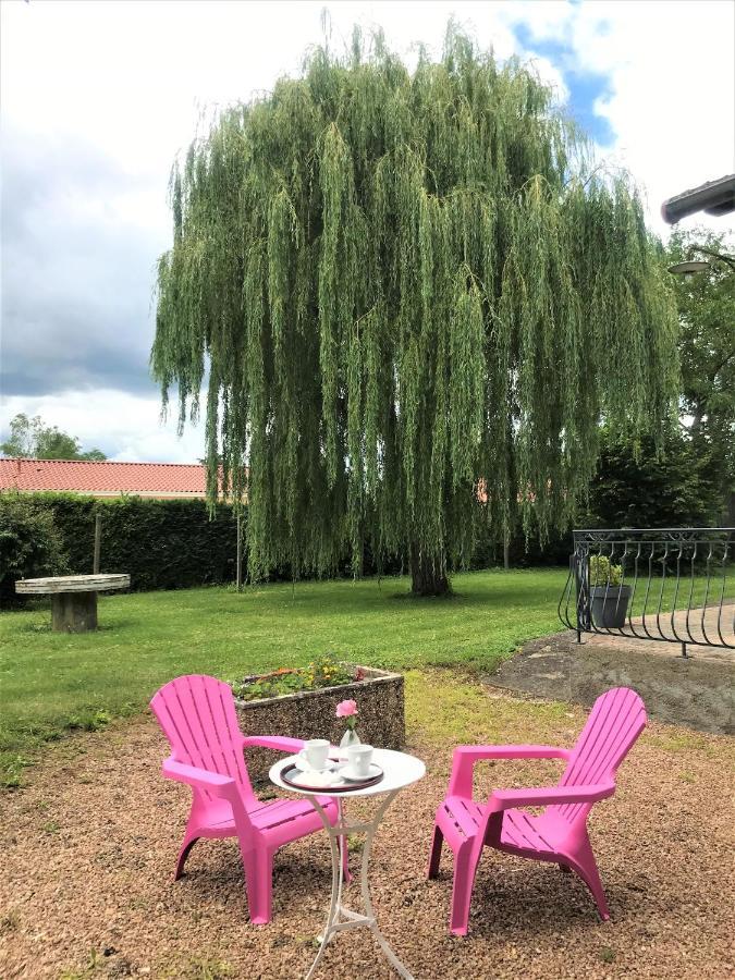 Le Clos Fleuri - Maison Vigier Maringues Bagian luar foto